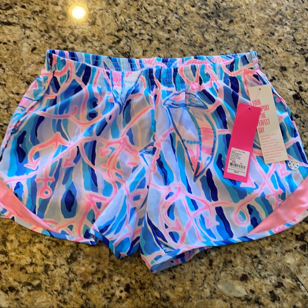 NWT Lilly Pulitzer athletic shorts XS